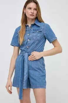 Джинсовый комбинезон Liu Jo, синий