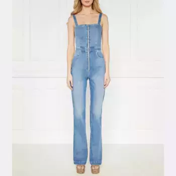 Джинсовый комбинезон Mariposa стандартного кроя Guess, синий