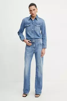 Джинсовый комбинезон Pinko, синий