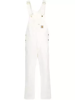 Джинсовый комбинезон прямого кроя Carhartt WIP, белый
