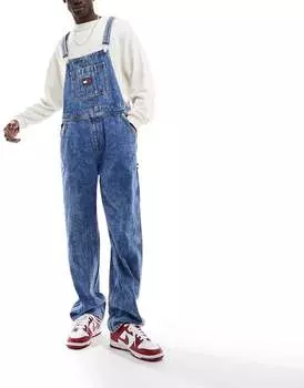 Джинсовый комбинезон Tommy Jeans средней стирки