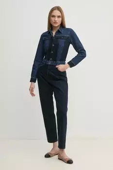 Джинсовый комбинезон Valerie Pepe Jeans, темно-синий