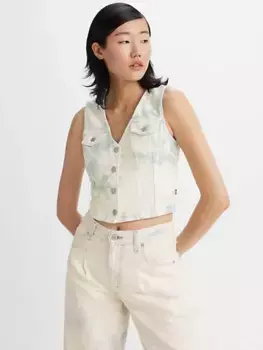 Джинсовый корсетный топ Bella Levi's, синий