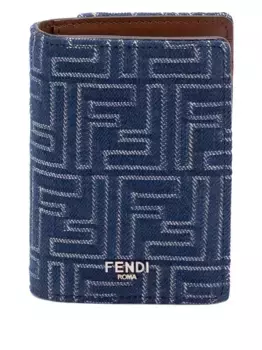 Джинсовый кошелек FF FENDI, синий
