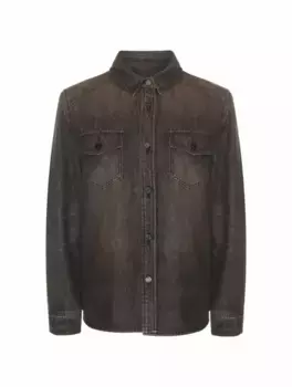 Джинсовый овершот Juun J, черный