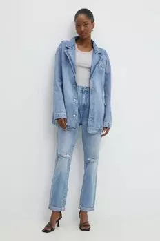 Джинсовый пиджак Answear Lab, синий
