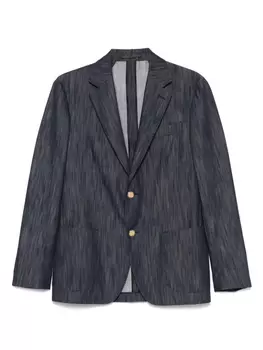 Джинсовый пиджак Lardini, синий