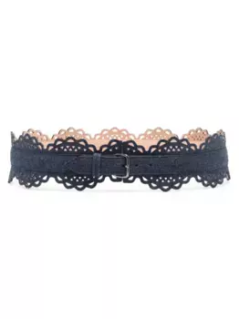 Джинсовый пояс Alaa, синий