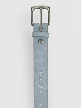 Джинсовый ремень Бритни A.Lab, синий