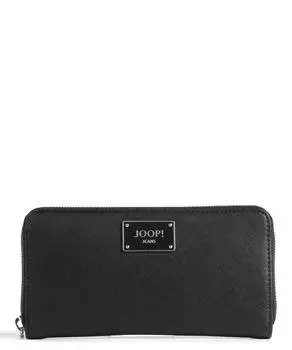 Джинсовый RFID-кошелек из искусственной кожи Joop!, черный