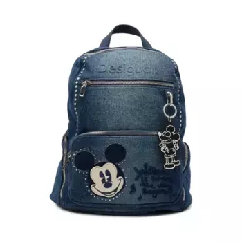 Джинсовый рюкзак Desigual x Микки Маус Desigual, синий