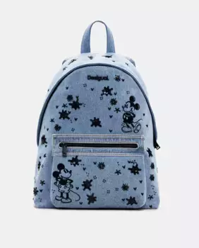 Джинсовый рюкзак Микки Desigual, тёмно-синий