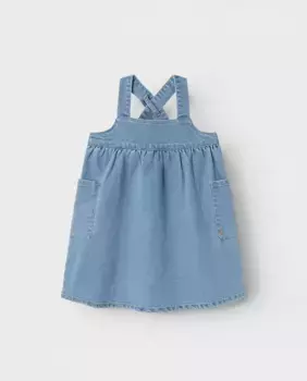 Джинсовый сарафан для девочки name it, синий