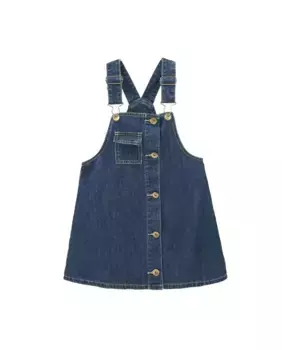 Джинсовый сарафан для девочки синего цвета Dadati, индиго/синий