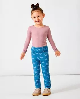 Джинсовый стиль леггинсов Name It, синий