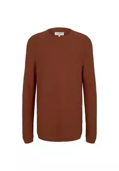 Джинсовый свитер Tom Tailor Tom Tailor, цвет Goji Orange