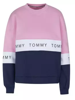 Джинсовый свитер Tommy Hilfiger, розовый