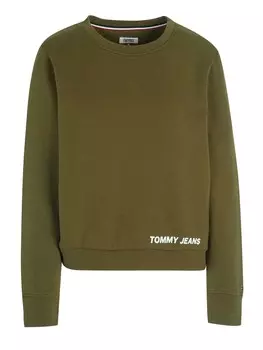 Джинсовый свитер Tommy Hilfiger, зеленый