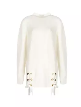 Джинсовый свитер Trussardi, бежевый