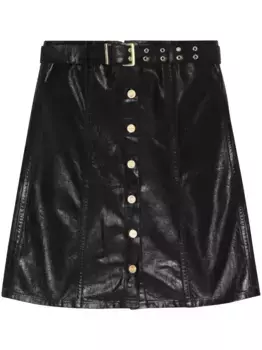 Джинсовый топ-корсаж GANNI, черный