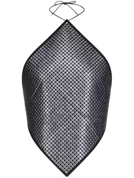 Джинсовый топ Ludovic de Saint Sernin, черный