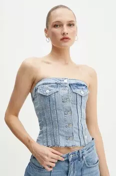 Джинсовый топ SOFIA Guess, синий