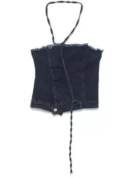 Джинсовый топ-труба Ottolinger, синий