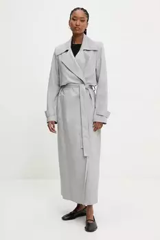 Джинсовый тренч Answear.Lab, серый