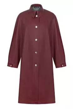 Джинсовый тренчкот Nocturne, цвет burgundy
