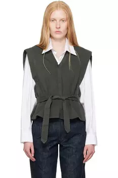 Джинсовый верх хабит Lemaire, синий