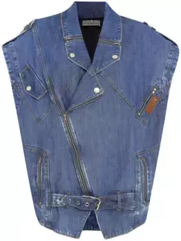 Джинсовый жилет Amap, синий