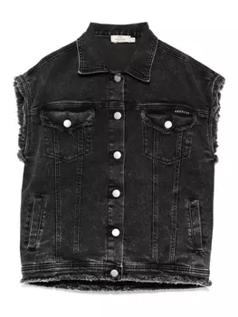 Джинсовый жилет Andorine, черный