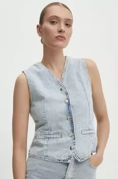 Джинсовый жилет Answear Lab, синий