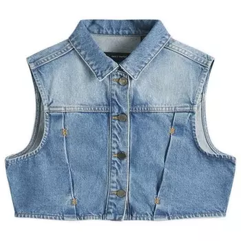 Джинсовый жилет Asola без рукавов Daily Paper, голубой