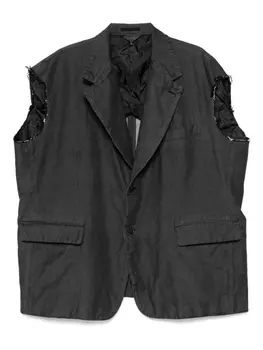 Джинсовый жилет Black Comme Des Garons, черный