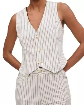 Джинсовый жилет DL1961, белый