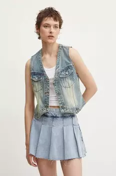 Джинсовый жилет Guess Originals, синий