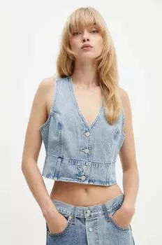 Джинсовый жилет Levi's, синий
