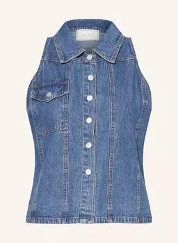 Джинсовый жилет Сильви Neo Noir, синий