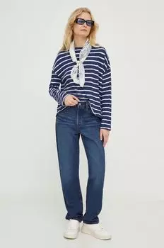 Джинсы 501 CROP Levi's, темно-синий