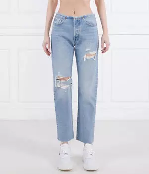 Джинсы 501 мини талия Straight fit Levi'S, синий