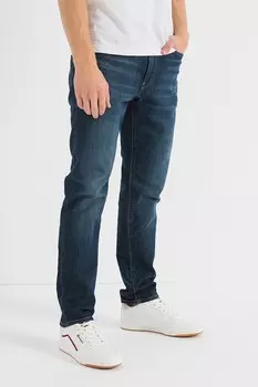 Джинсы 502 с зауженными штанинами и эффектом потертости Levi'S, белый