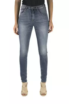 Джинсы 5 карманов Met, синий