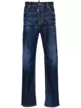 Джинсы 642 прямого кроя DSQUARED2, синий