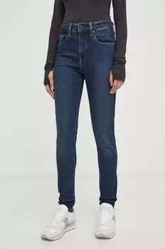 Джинсы 721 HIGH RISE SKINNY Levi's, темно-синий