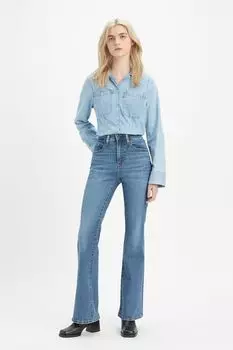 Джинсы 726 с завышенной талией и расклешенными штанинами Levi's, синий