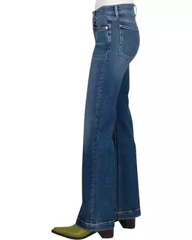 Джинсы 7 For All Mankind Dojo Tailorless in Blue Print, цвет Blue Print