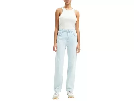 Джинсы 7 For All Mankind, Easy Straight with Destroy in Sun Blue