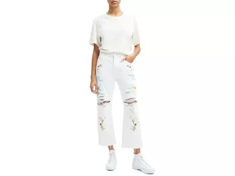 Джинсы 7 For All Mankind, Easy Straight Ankle in Chamomile