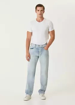 Джинсы 7 For All Mankind, голубой